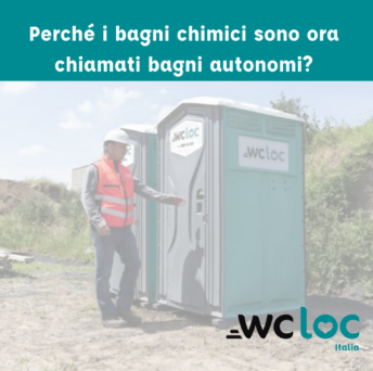 Perché i bagni chimici sono ora chiamati bagni autonomi?