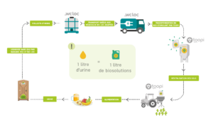 Festivals, événements, rapports environnemental grâce à la collecte et la valorisation d'urine avec WC Loc