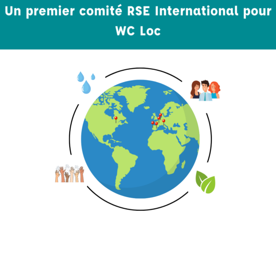 Un premier comité RSE International pour WC Loc